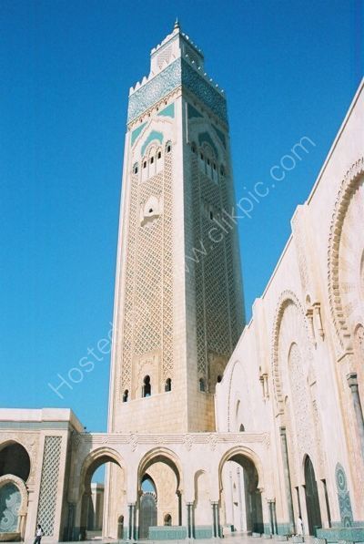 Minaret, Hassan II Mosque, Casablanca